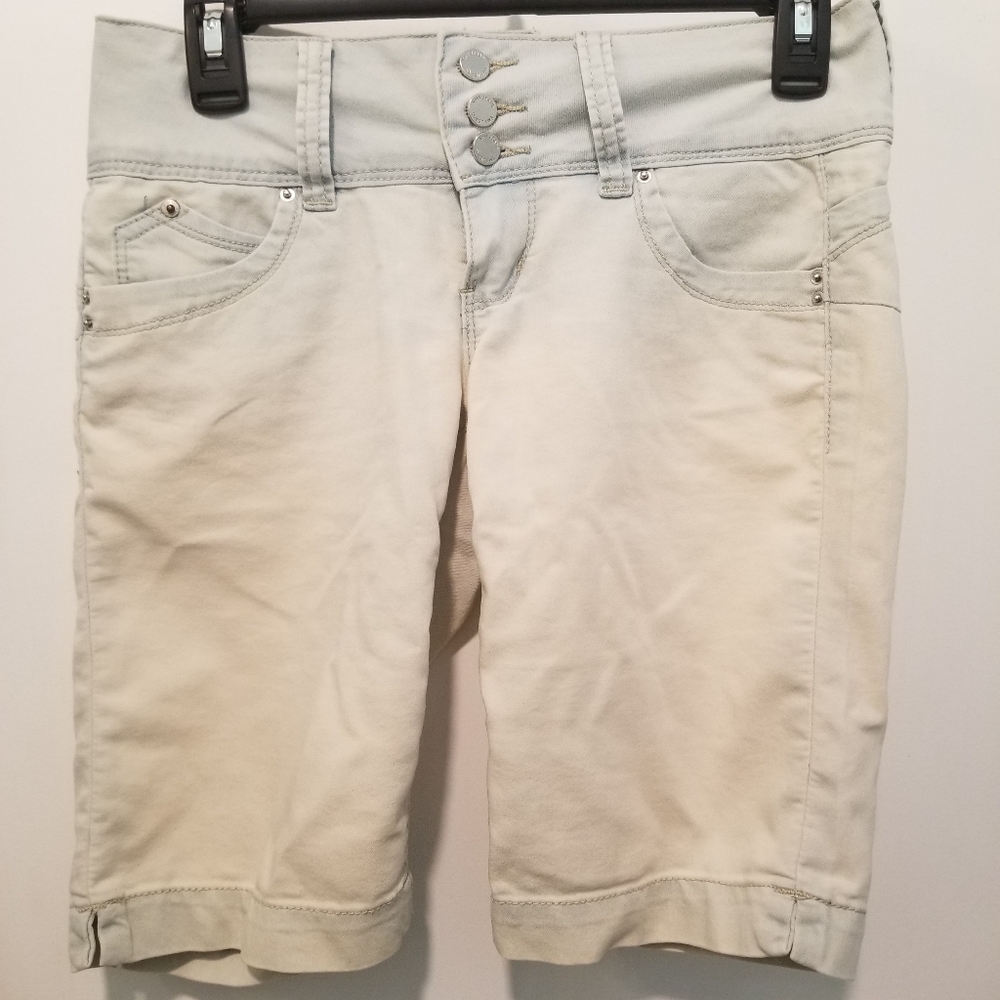 YMI Distressed Denim Shorts